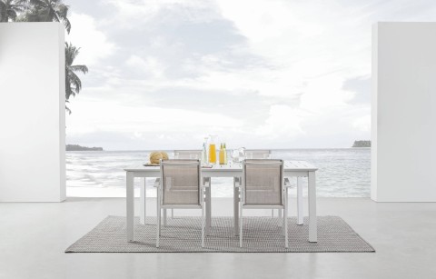 TAVOL.ALL.KONNOR 200-300X110 BIANCO