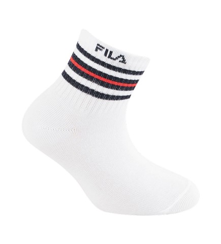 CALZA QUARTER BIMBO FILA 3PZ F2119 GREY/BLACK/WHITE