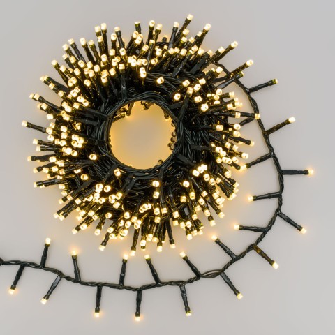 CATENA MINICLUSTER 500 LED BIANCO CALDO 63778 LOTTI