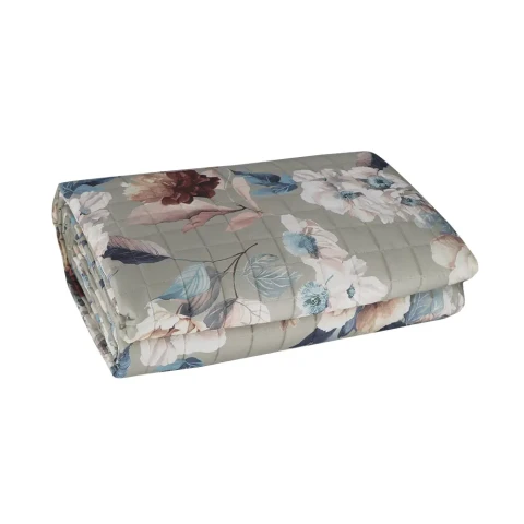 PEONY TRAPUNTINO PRIMAVERILE MATRIMONIALE 21668 GABEL GREIGE