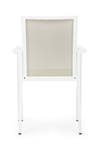 SEDIA C-BR KONNOR BIANCO NEW CX21