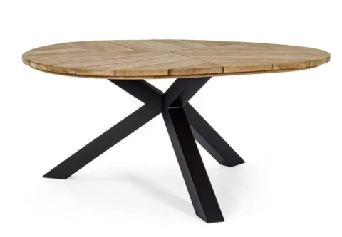 CARBON PALMDALE TAVOLO TONDO diametro 160cm 0804739 BIZZOTTO