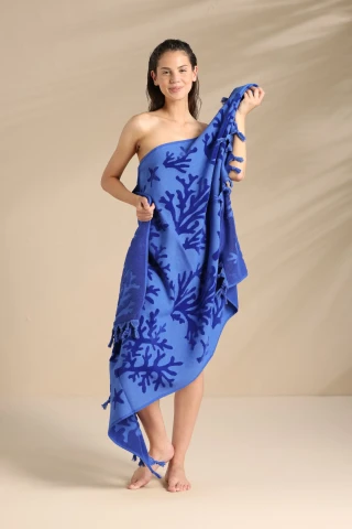 TELO MARE SPUGNA VELOUR RASATO AE000523 LIMOK BLUE