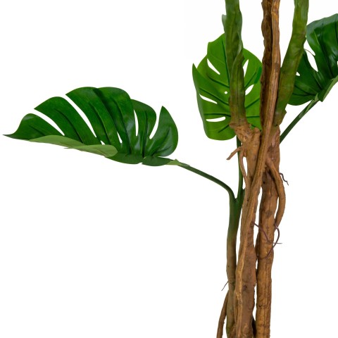 PIANTA ARTIFICIALE PLASTICA MONSTERA H180