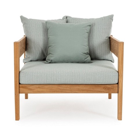 POLTRONA CON CUSCINO KOBO AQUA 0806794