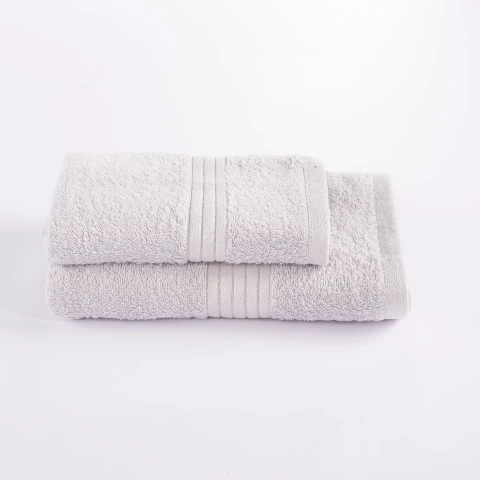 LIVING SET ASCIUGAMANI 1+1 VIA ROMA, 60 SS0035 GHIACCIO