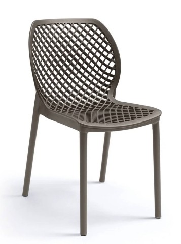 SEDIA C/BRACCIOLI ARIA ARMCHAIR ART 315 GRAFITE