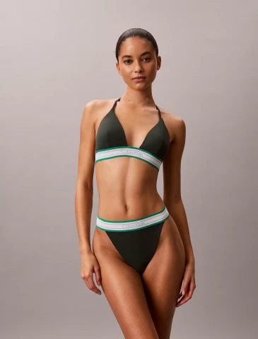 COSTUME DONNA TRIANGOLO Q61214 CALVIN KLEIN LDC DARKEST SPRUCE