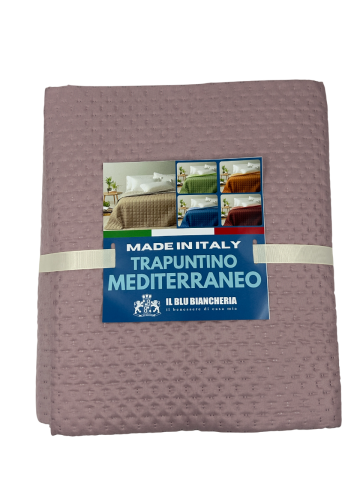 TRAPUNTINO PRIMAVERILE MATRIMONIALE SUPER PROMO ILBLUCASA ROSA