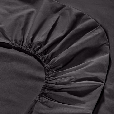 BASIC COLLECTION COMPLETO LENZUOLA MATRIMONIALE ILBLUCASA NERO