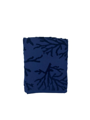 BREZZY TELO MARE VELOUR C/DECORO BF0222 BLU NAVY