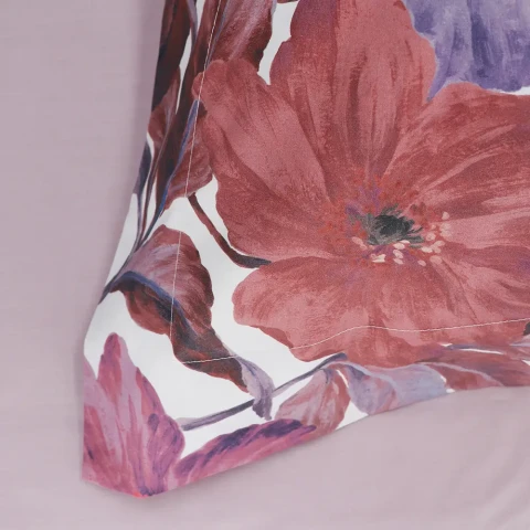 Completo Lenzuolo Divine Matrimoniale GABEL 705 MAUVE