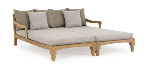 SET2 LOUNGE CON CUSCINI BALI NATURAL FSC 0806776