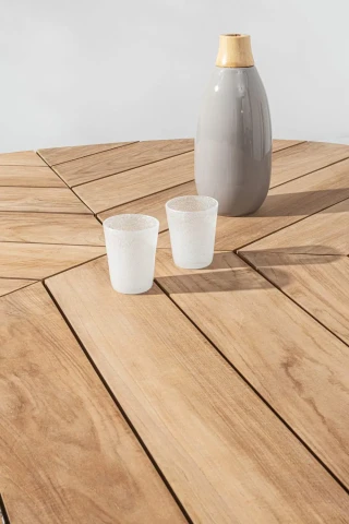PALMDALE TAVOLO TONDO BIANCO diametro 160cm 0804738 BIZZOTTO