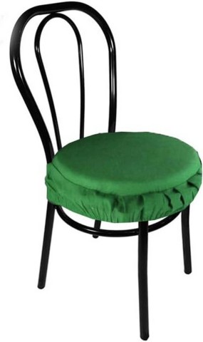 CUSCINO CON VOLANT 2PZ TONDO NEW EDGAR VERDE