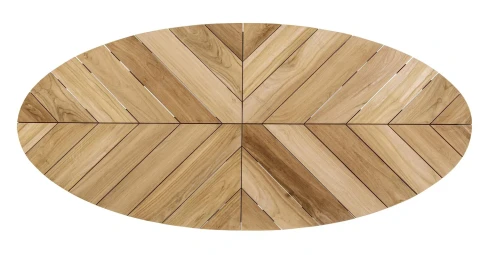 TAVOLO PALMDALE 240X110 CARBON 0804741
