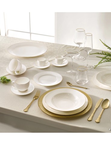 TAZZA THE' FILORO SET 2PZ NEW BONE 50262