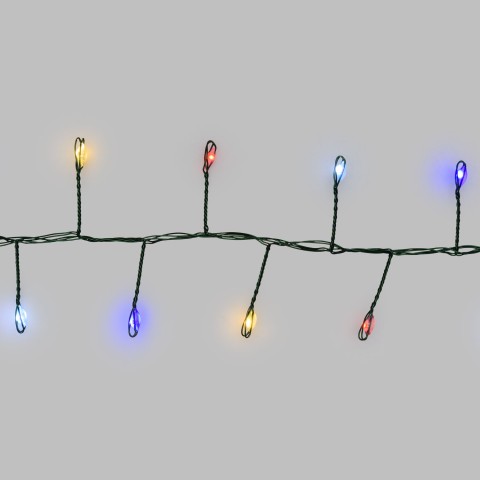 CATENA LUCI MINICLUSTER CON 1000 MICROLED MULTICOLOR 68742