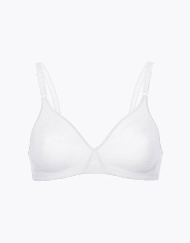 REGGISENO SOFT COPPA D COTTON LINE 9L1604 (Pacco da 2) BIANCO
