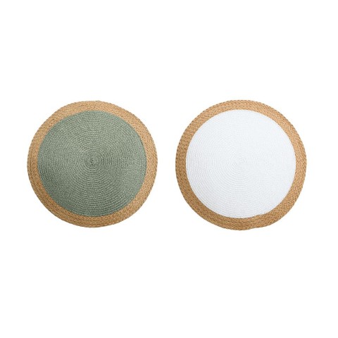 SOTTOPIATTO IN PP D.38 cm COLORI ASSORTITI IN CONFEZIONE APPENDERIA 05052