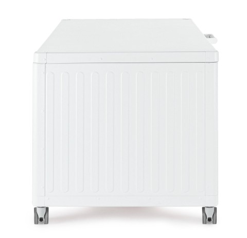 BAULE PORTA CUSCINI CON RUOTE OCEAN L BIANCO 0663973