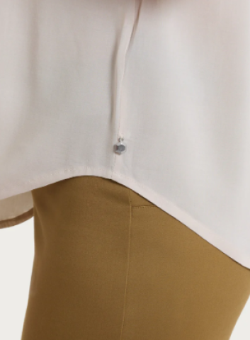 Blusa con manica a kimono in Voile Stretch DS25S7 RAGNO CHAMPIGNON