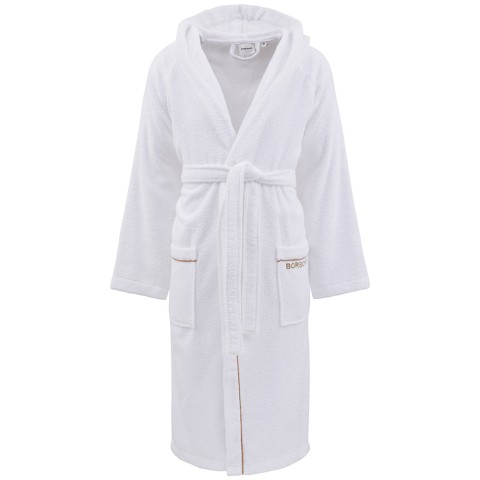 FINE OP ACCAPPATOIO IN SPUGNA UNISEX BORBONESE BIANCO