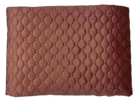 TRAPUNTINO VELVET MATRIMONIALE SUPER PROMO ROSA