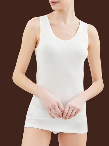 MAGLIA SINTONIA SPALLA LARGA RAGNO 072452 BIANCO LANA