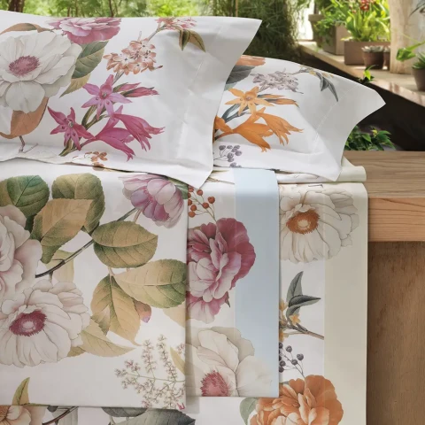 Completo Lenzuolo Matrimoniale Nina VANIGLIA