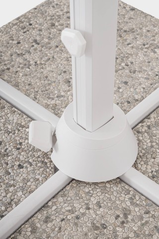 OMBRELLONE BRACCIO VEGA 3X4 BIANCO