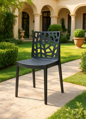 SEDIA MATRIX ILBLUGARDEN MADE IN ITALY GRAFITE