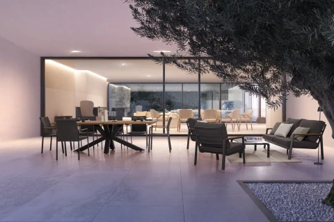 RAMSEY TAVOLO 240x100cm NERO 0804457 BIZZOTTO