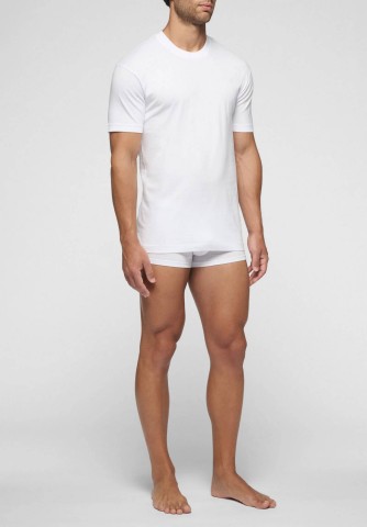 MAGLIA COT.MM GIR.1306/5306 UOMO BIANCO