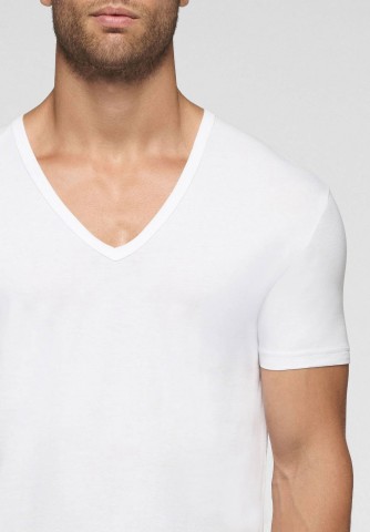 MAGLIA COT.MM SC.V 5326 UOMO-NO 3^ BIANCO