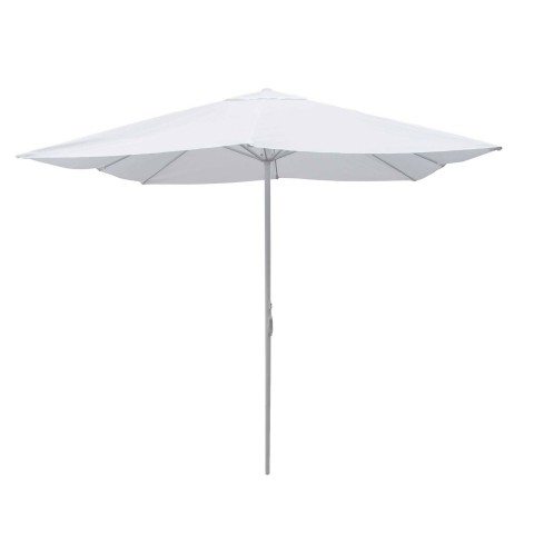 OMBRELLONE ALLUMINIO UTAH BIANCO PALO CENTRALE 3X3H2,80M(NO BASE)