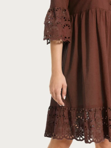 ABITINO DONNA COLLO COREANA DS91DG CHOCOLATE FONDANT
