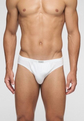 MINISLIP 100%COT.FIANCO BASSO 1244 UOMO BIANCO