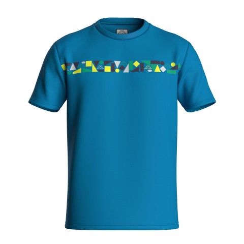 T-SHIRT UOMO IOTU 34251TW KAPPA BLUE MALIBU