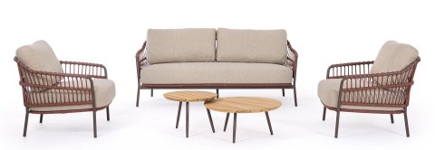 DIVANO 2-3 POSTI CON CUSCINI TALAIA JAVA 0660634