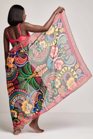 NEO FOLK PAREO DA26-082 MULTICOLOR