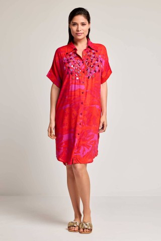ELISA ABITO DONNA DAVID DB26-066 MULTICOLOR
