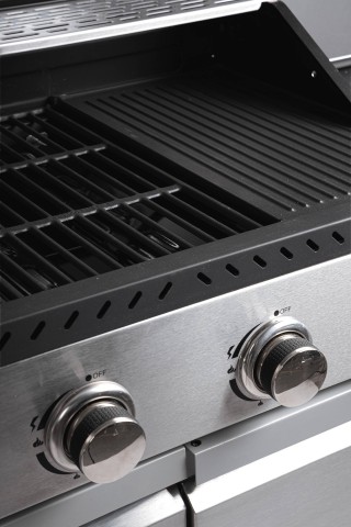 CUCINA A GAS PER ESTERNO ANNARITA ANTRACITE INOX 0790308
