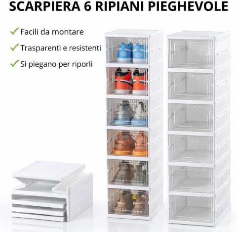 SCARPIERA SALVASPAZIO PIEGHEVOLE 6 RIPIANI ALITA