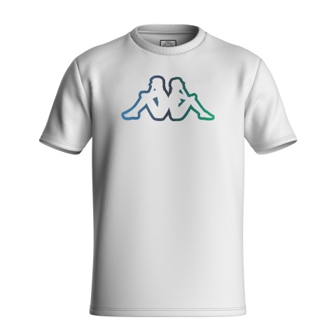 T-SHIRT UOMO IONI 34251SW KAPPA 001 BIANCO