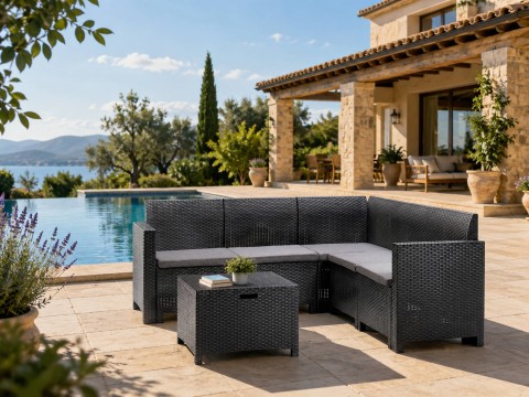 SET NEBRASKA CON PENISOLA GRAPHITE MADE IN ITALY