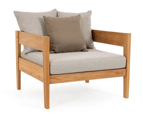 POLTRONA CON CUSCINO KOBO NATURAL 0806792