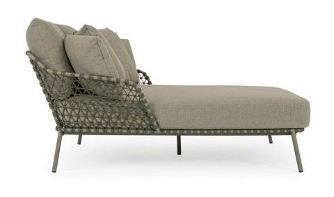 DAYBED 2 POSTI CON CUSCINI IVISSA VERDE 0660617