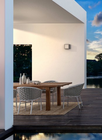 SEDIA CON BRACCIOLI MARGALIDA BIANCO 0666082