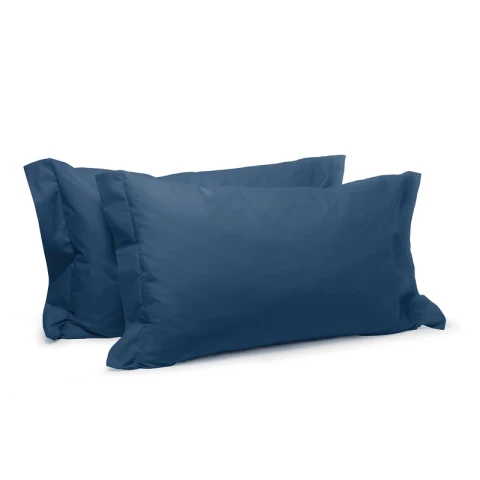 SUGAR COPPIA FEDERE 52x82cm MADE IN ITALY BLU